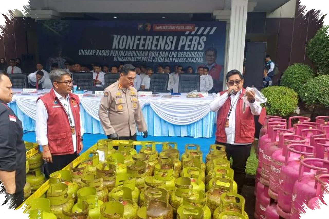Polda Jatim Bongkar 66 Kasus BBM-LPG Subsidi, Kerugian Negara Tembus Rp7,5 Miliar