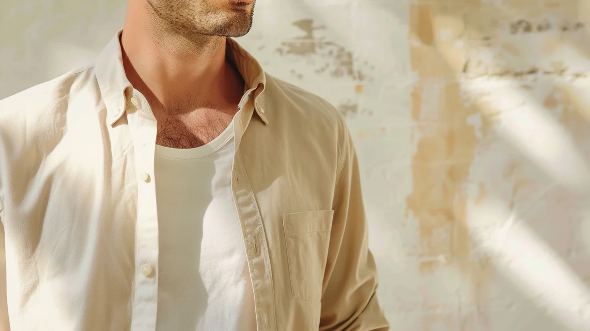 4 Tips Pakai Undershirt Pria, Kemeja Tetap Rapi Tanpa Menumpuk