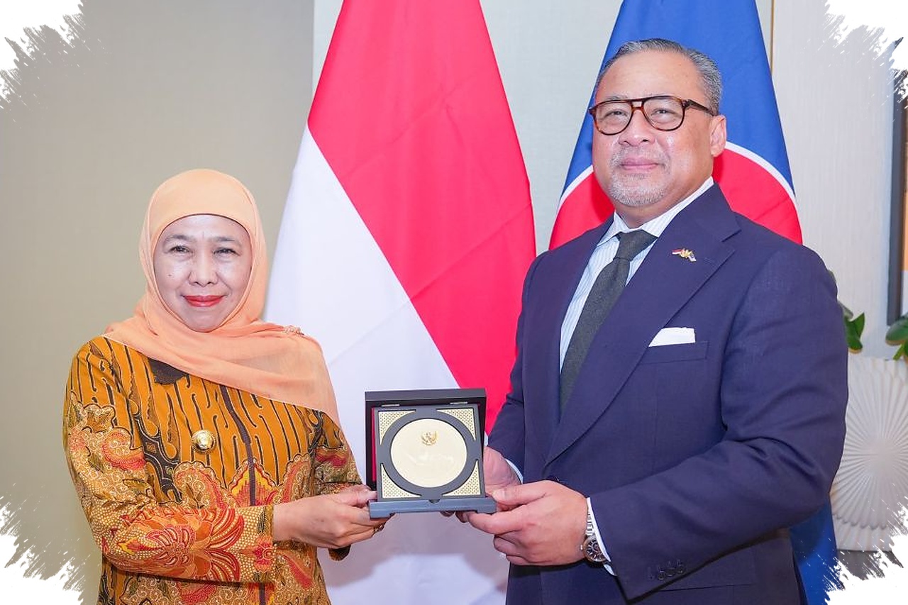 Khofifah Temui Dubes RI di Kuala Lumpur, Jatim Siap Perbesar Surplus Dagang ke Malaysia