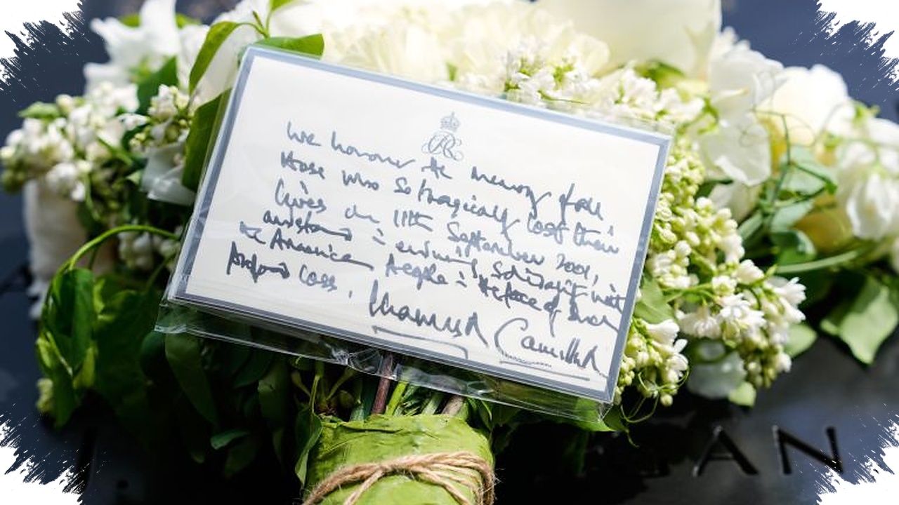 Raja Charles Dan Camilla Tinggalkan Pesan Tulis Tangan di Memorial 9/11, Isyarat Solidaritas Abadi