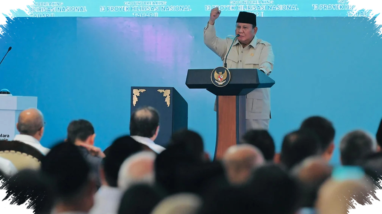 Prabowo Semprot Pemegang Konsesi Tambang Dan Kebun, Uang Negara Jangan Lari Ke Luar Negeri