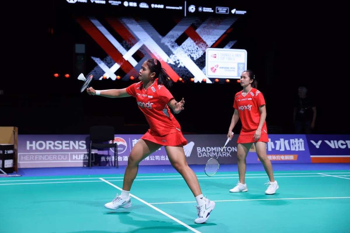 Rachel/Febi Bangkit Dari Start Buruk, Samakan Kedudukan Indonesia vs Taiwan 2-2 Di Piala Uber