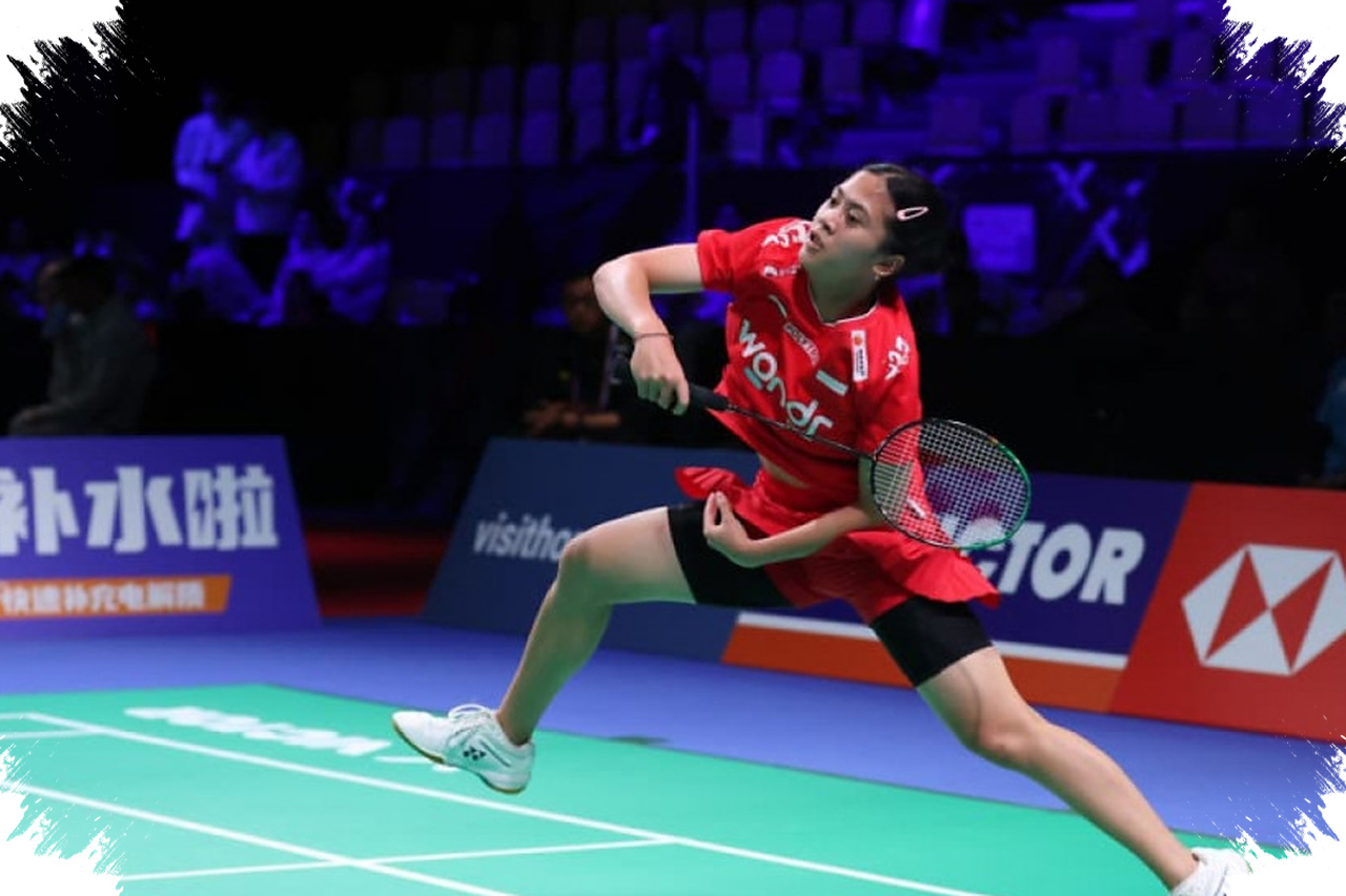 Dhinda Tumbang, Indonesia Tertekan Taiwan 1-2 di Piala Uber, Asa Grup C Menipis