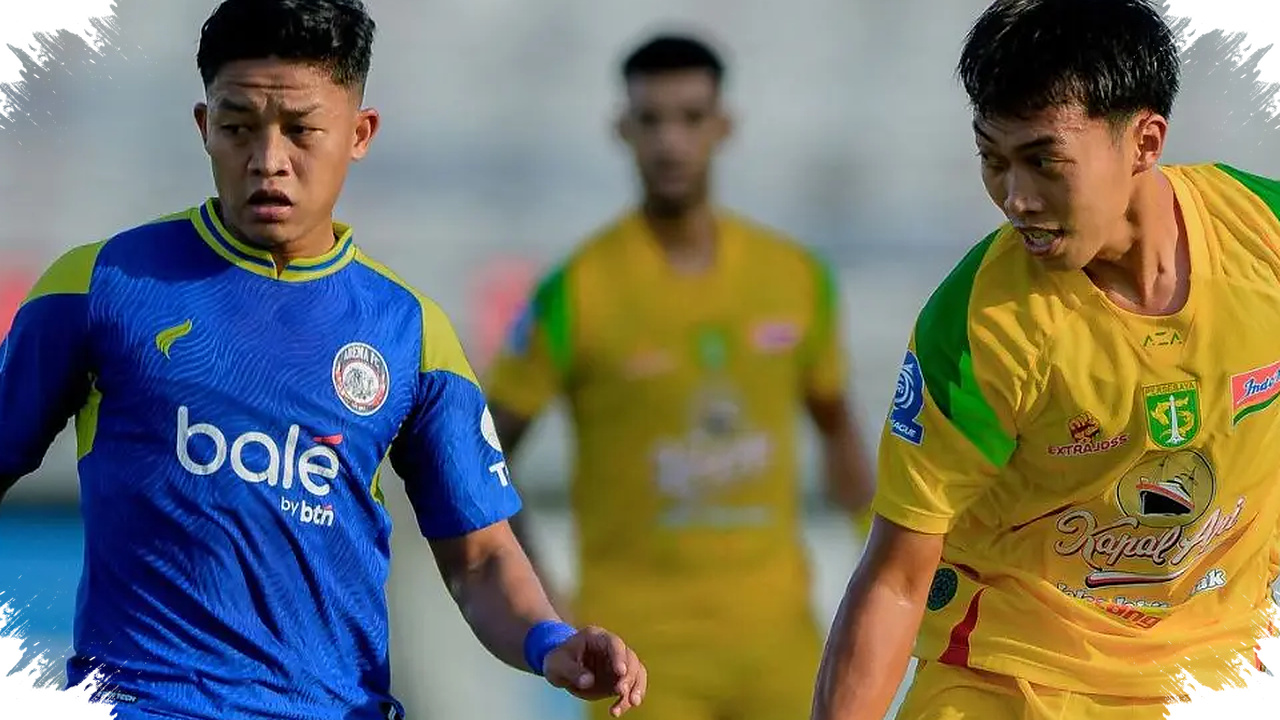Arema Menekan Habis-Habisan, Persebaya Bertahan Rapat Saat Derbi Jatim Masih 0-0