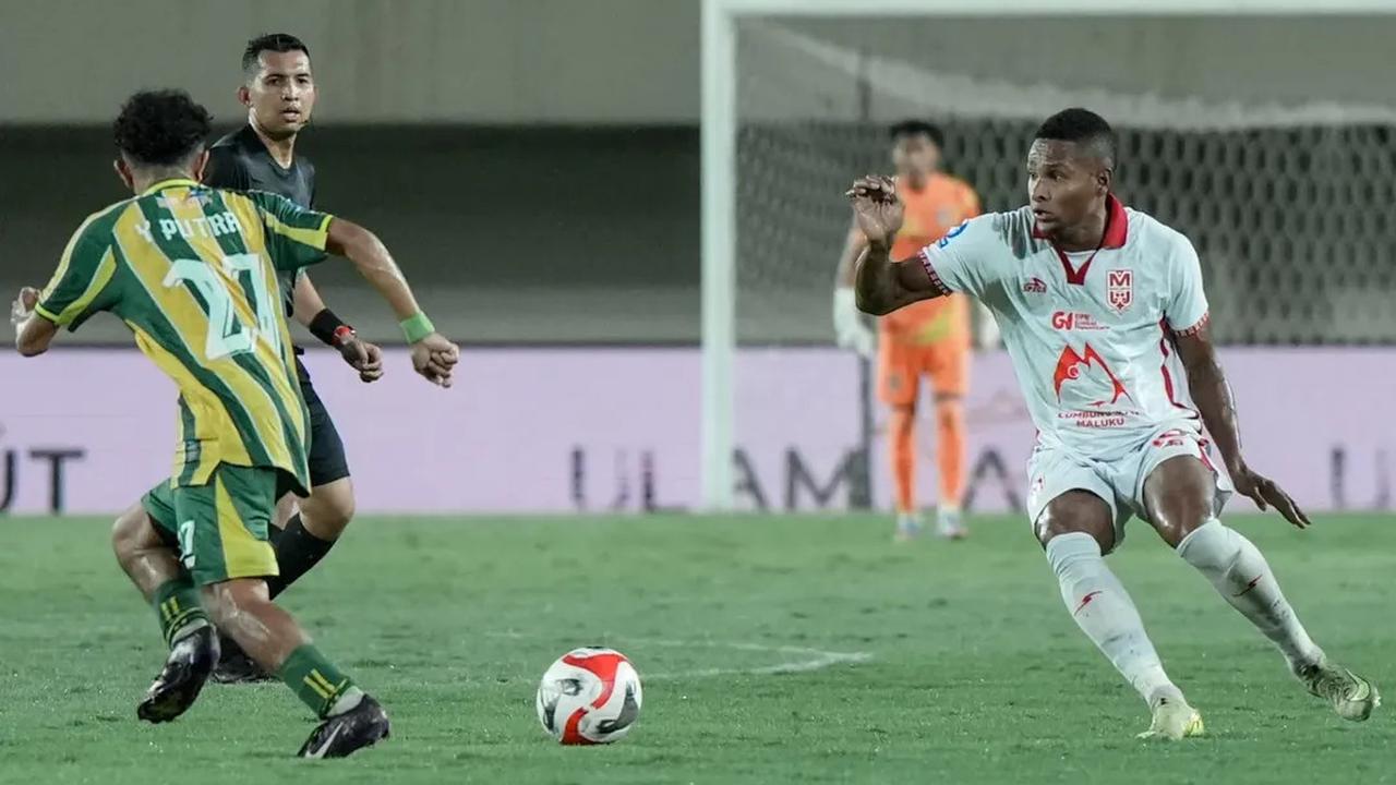 Malut United Ledakkan PSBS Biak 7-0, Naik Ke Empat Besar Dan Akhiri Paceklik