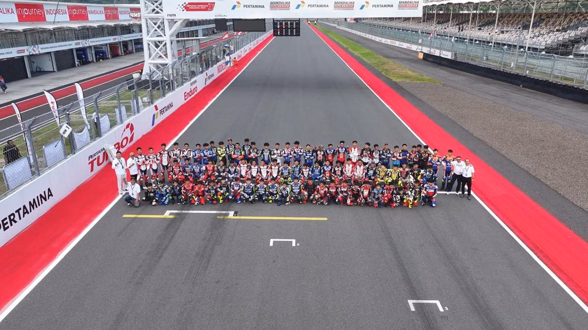 Pertamina Mandalika Racing Series 2026 Dimulai, 102 Pembalap Muda Disiapkan Menuju Dunia