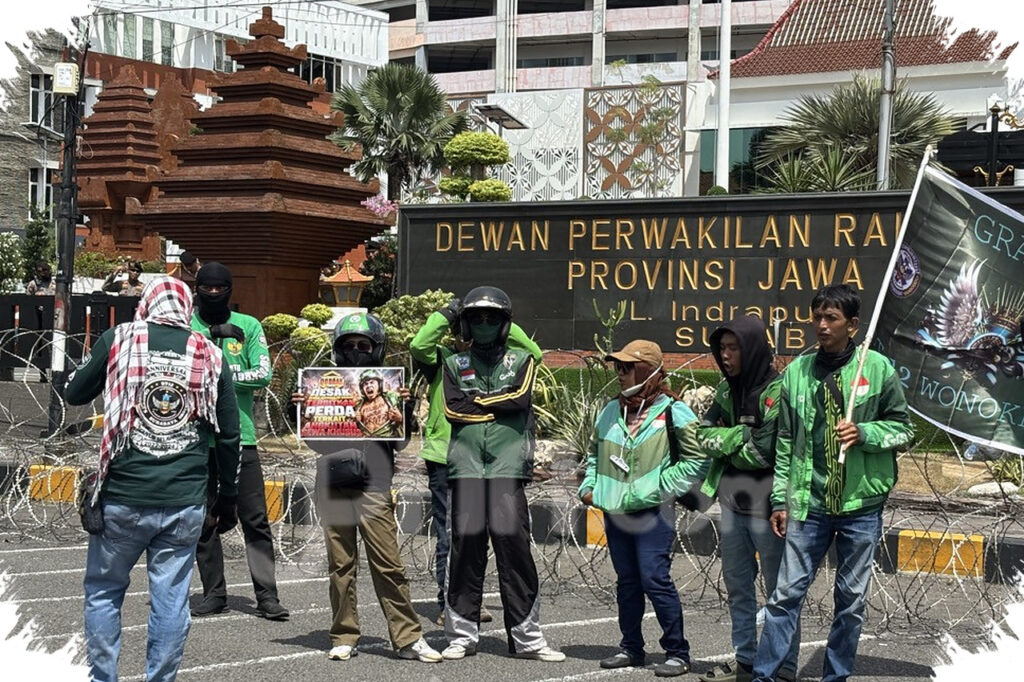 Tarif Ojol Dipertaruhkan, DPRD Jatim Siap Buka Jalan Perda Baru Usai Aksi Dobrak