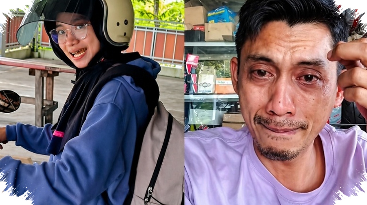 Pemilik Bengkel Gratiskan Ban Dalam, Pejuang Kerja di Jalur Majalengka-Kuningan Pun Menangis