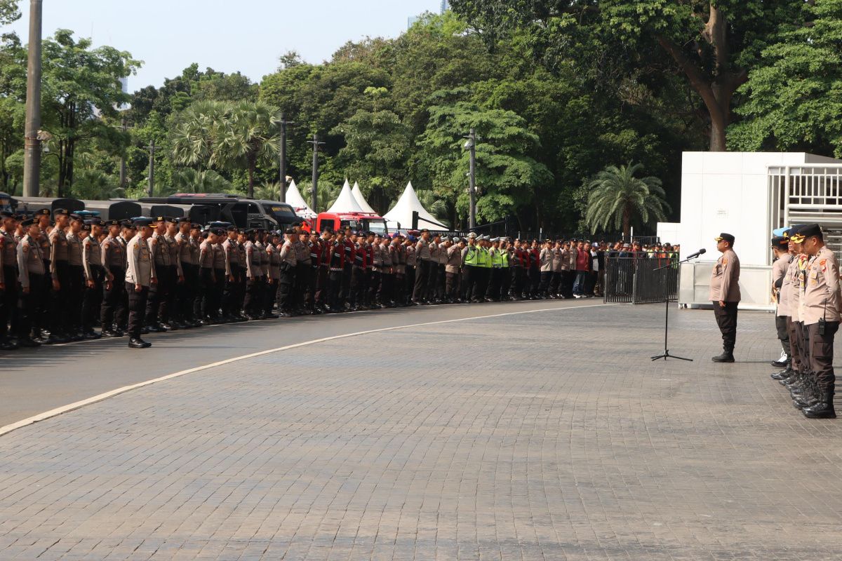 Polda Metro Sterilisasi SUGBK, 1.200 Personel Siaga Jelang Persija Vs Persis