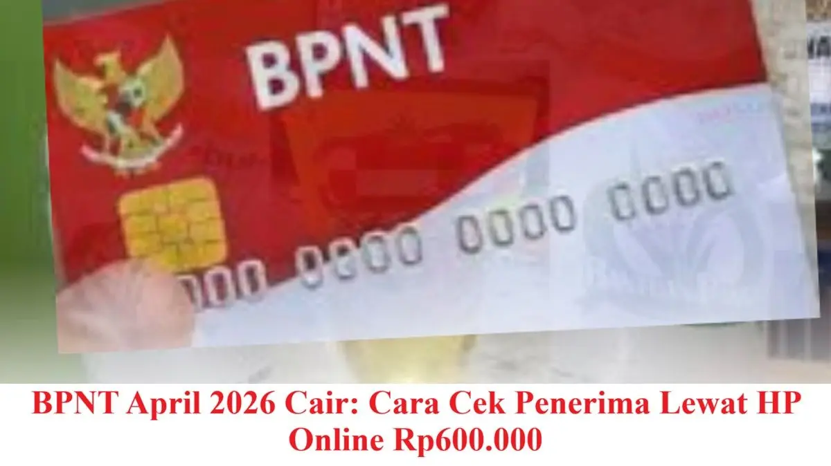 BPNT April 2026 Cair Rp600.000, Penerima Diminta Cek Status Sebelum Terlambat
