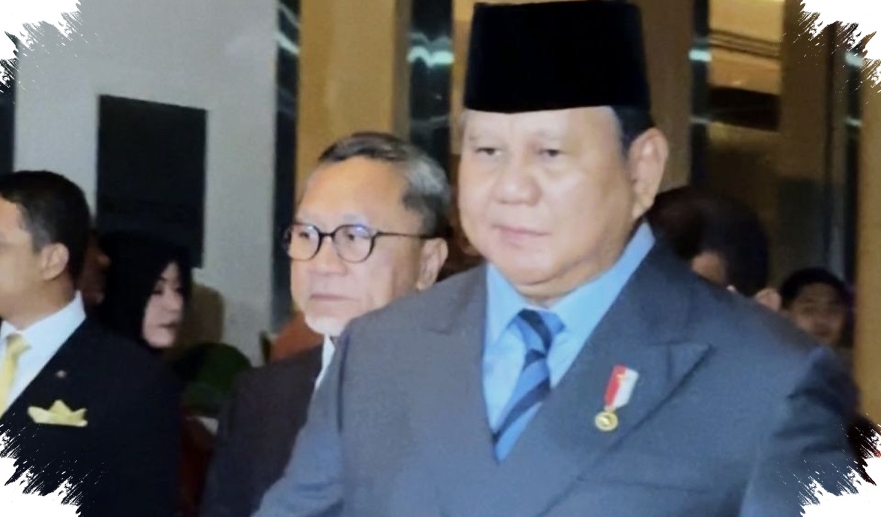 Prabowo Beri Doa Untuk El Rumi Dan Syifa Hadju, Resepsi Jakarta Jadi Momen Penuh Restu