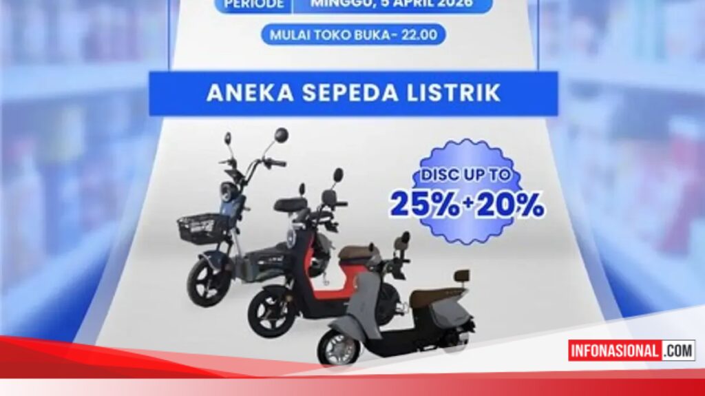 Transmart Full Day Sale Pangkas Harga Sepeda Hingga 60 Persen, Berlaku Sampai Pukul 10 Malam