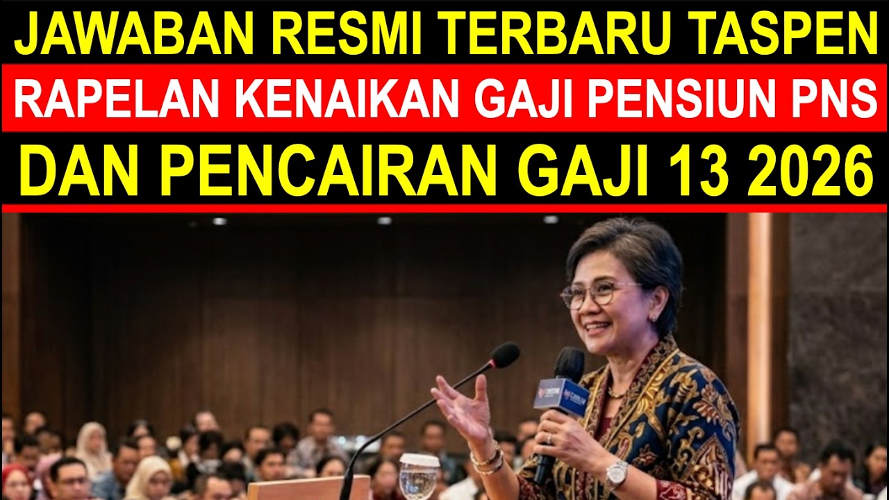 Taspen Tegaskan Gaji Pensiunan Tak Otomatis Naik, Rapel Baru Cair Jika Aturan Terbit