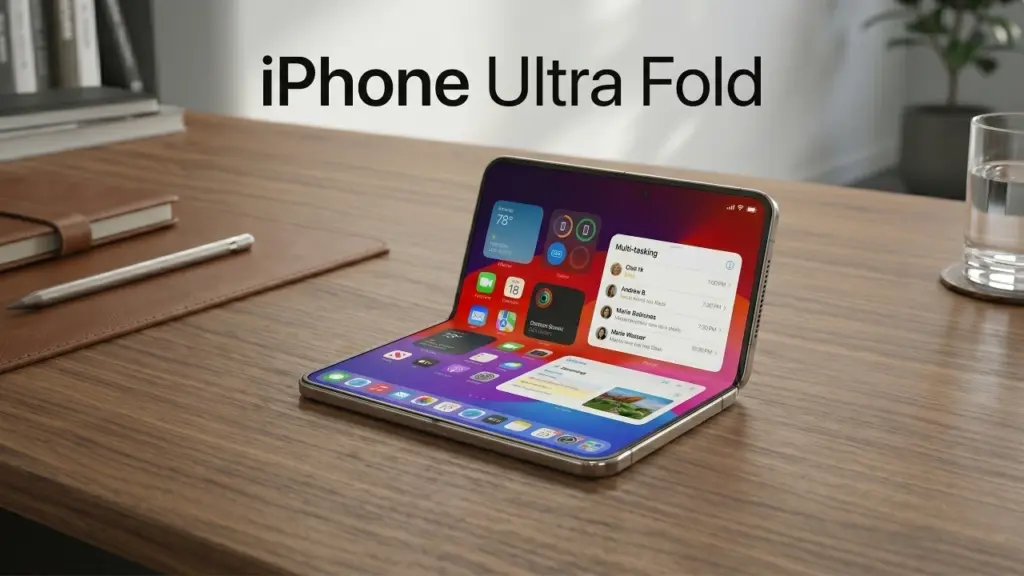 Desain iPhone Ultra Fold Bocor, Touch ID Kembali Tapi Tombol Atas Bisa Bikin Repot