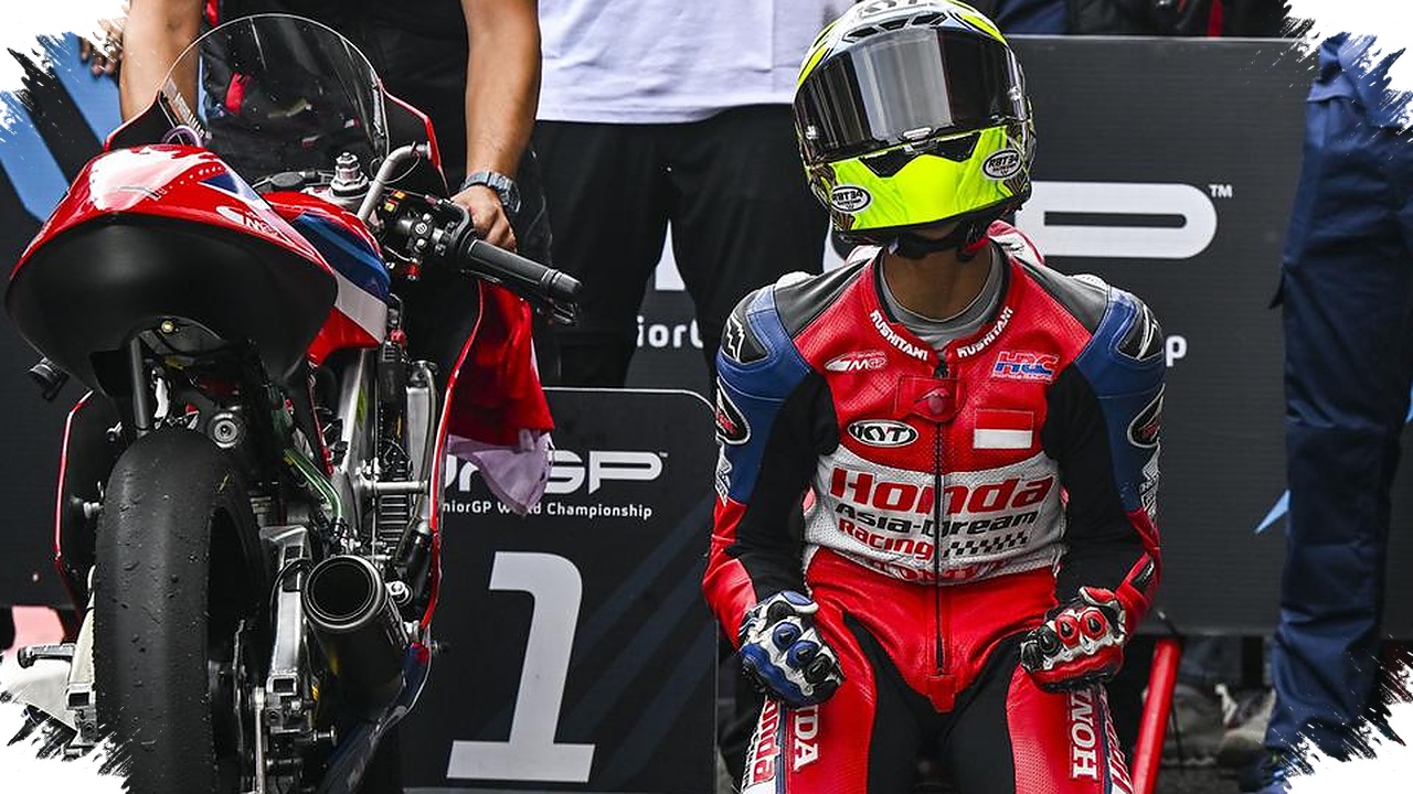 Start Dari Grid 17, Kiandra Ramadhipa Menang Dramatis Di Tikungan Terakhir Jerez
