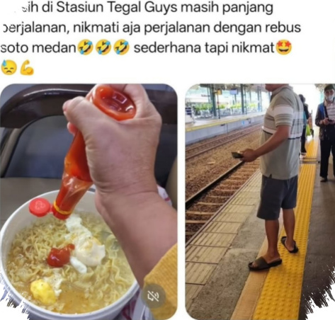Masak Mie Di Kereta Pakai Panci Listrik, Netizen Sorot Risiko Korsleting Dan Kebakaran