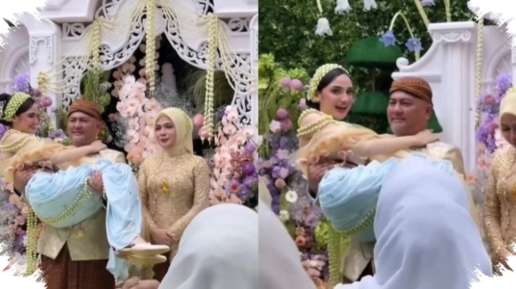 Ketulusan Ayah Sambung Syifa Hadju, Gendong di Siraman Meski Tak Bisa Jadi Wali Nikah