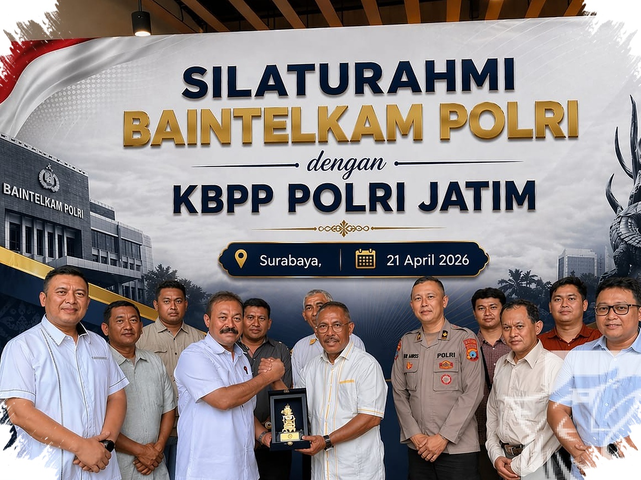 Baintelkam Polri Rangkul KBPP Jatim, Barisan Baru Lawan Disinformasi di Ruang Publik