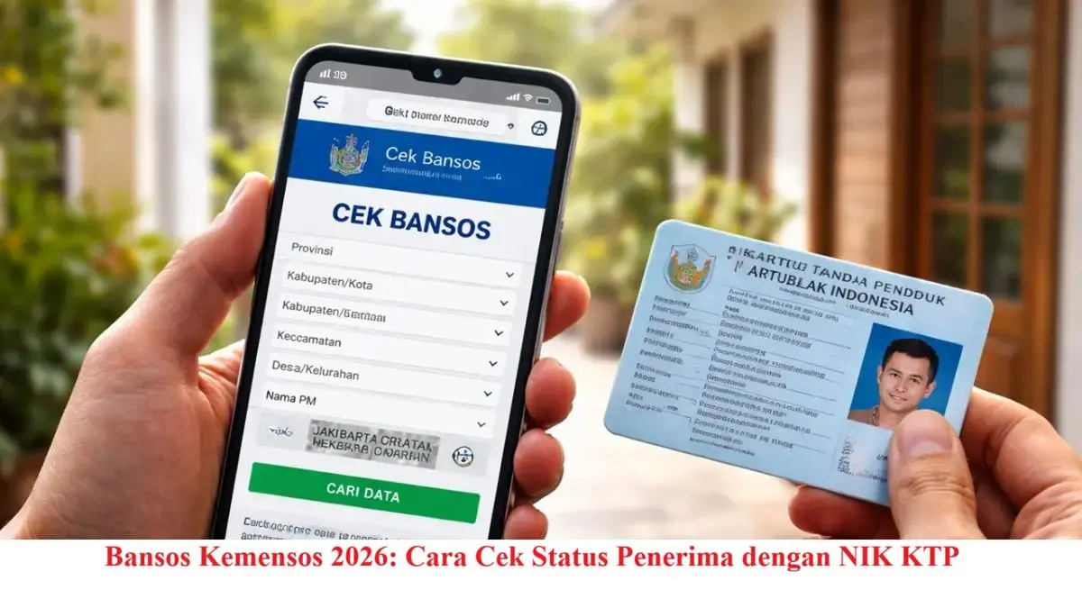 PKH-BPNT April 2026 Bisa Dicek dari NIK, Begini Cara di Laman Resmi Kemensos