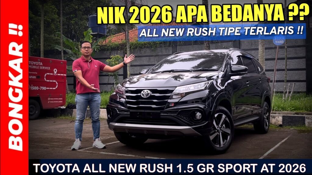 Toyota Rush GR Sport 2026 Makin Garang, Cicilan Rp3 Jutaan Bisa Mengubah Kalkulasi Pembelian