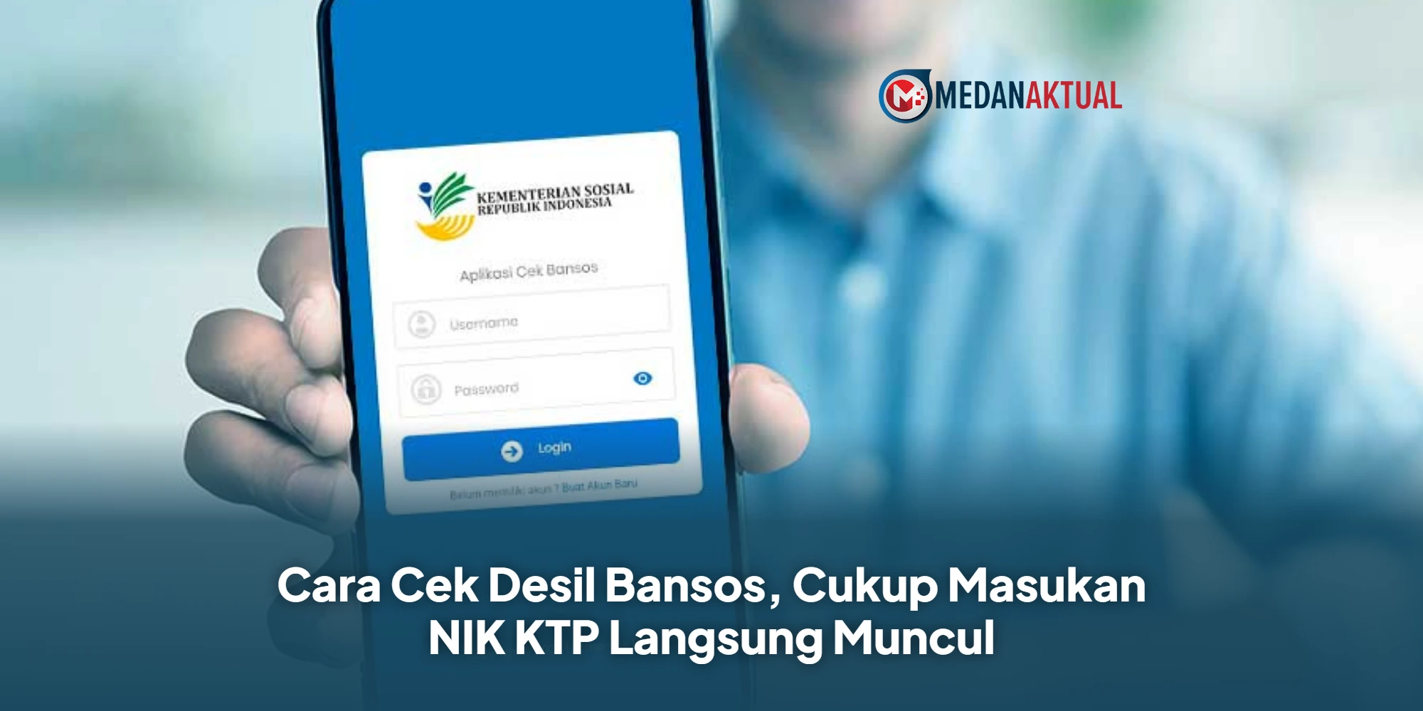 Cek Bansos April 2026 Lewat Link Resmi Kemensos, NIK KTP Menentukan Hasilnya