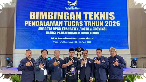 NasDem Jatim Tutup Bimtek 2026, 147 Anggota DPRD Digenjot Kuasai Politik Anggaran
