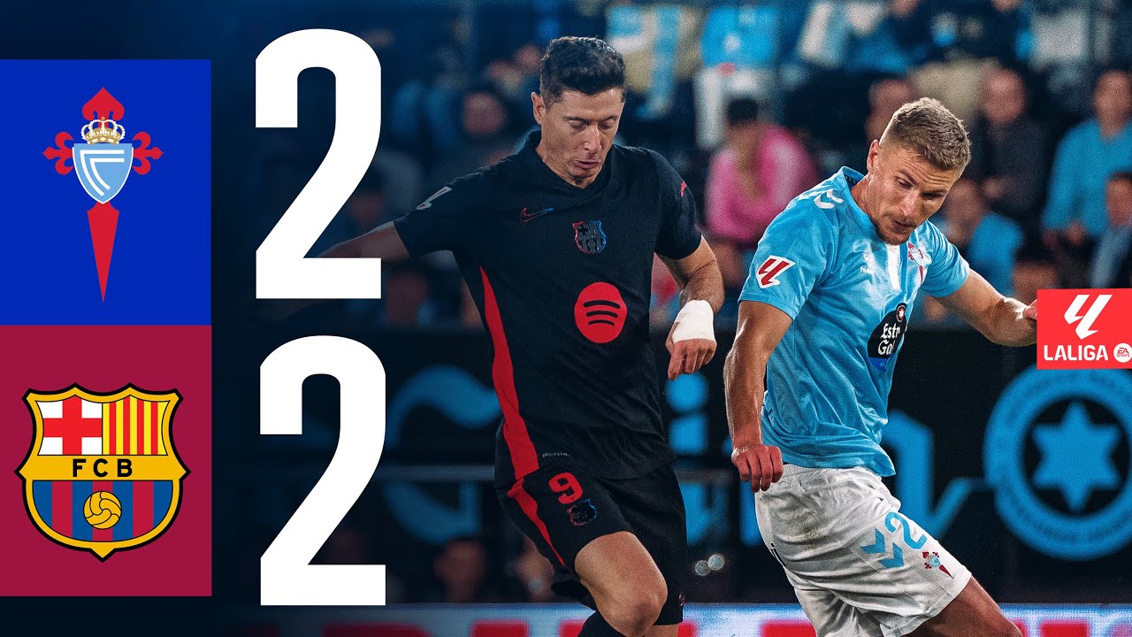 Barcelona Menjauh Usai Tekuk Celta Vigo, Gelar LaLiga Kini Tinggal Tiga Kemenangan Lagi