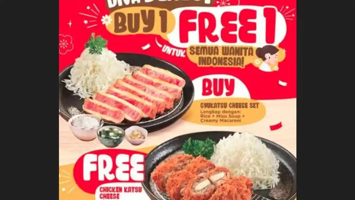Saatnya Jajan di Hari Kartini 2026, 7 Promo Makan Hemat dari Beli 1 Gratis 1 hingga Cashback Rp100 Ribu