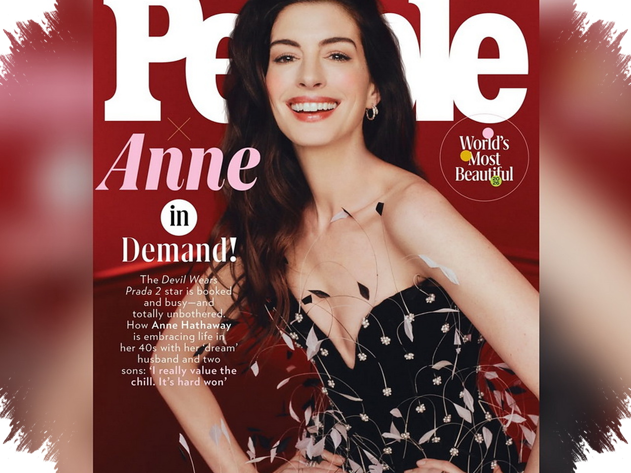 Anne Hathaway Dipilih Sebagai Wanita Tercantik di Dunia, Sikap Baru Dan Rahasia Di Balik Sorotan