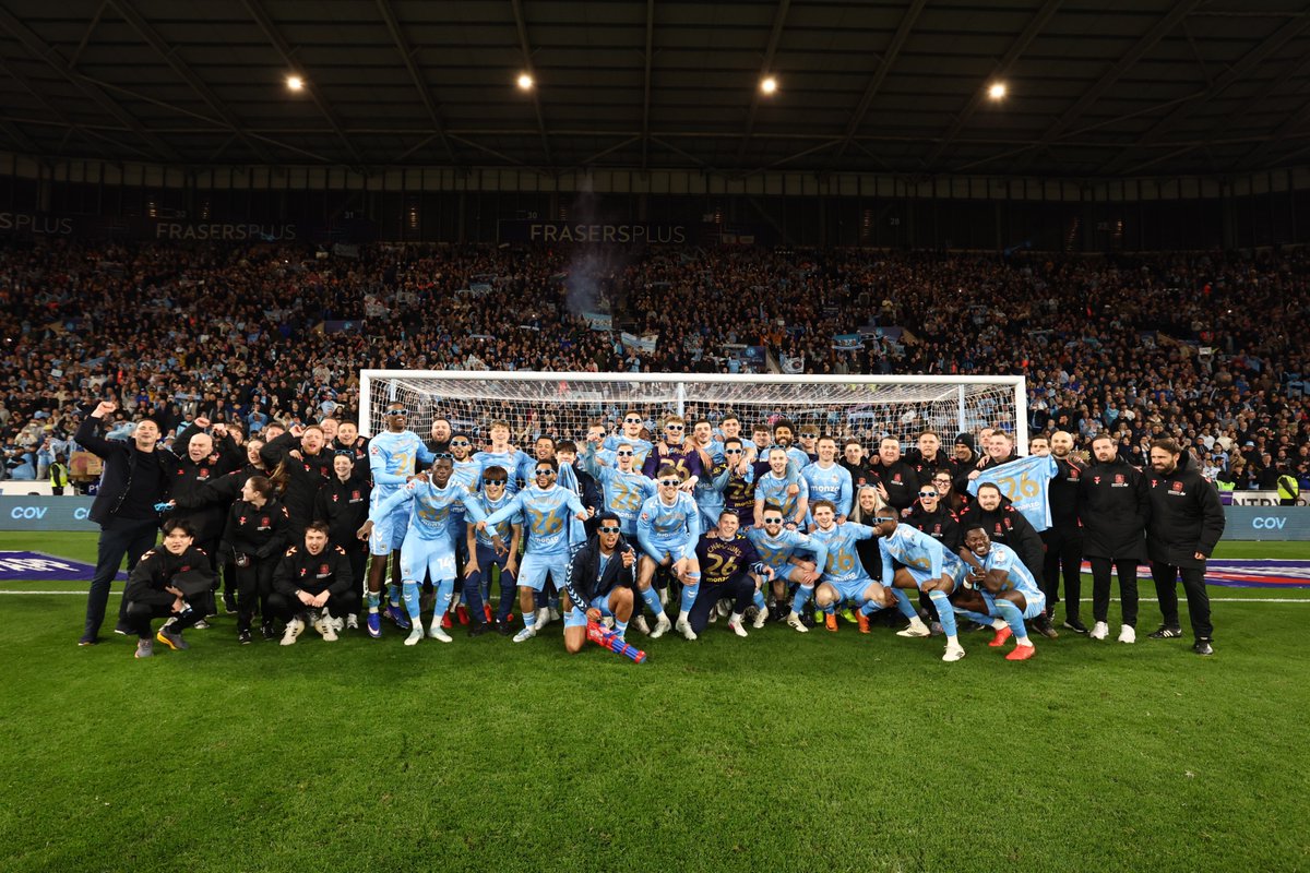 Coventry City Kunci Gelar Championship, Hajar Portsmouth 5-1 Dan Akhiri Penantian 30 Tahun