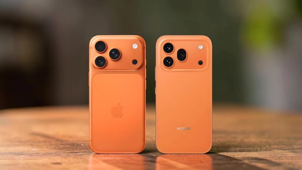 Honor Pamer Hp Mirip Iphone 17 Di Depan Apple Store, Sindiran Terang Yang Sulit Diabaikan