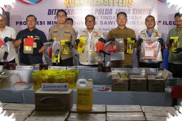 Polda Jatim Bongkar Gudang Minyakita Ilegal, Label BPOM Dan SNI Dipakai Tanpa Izin