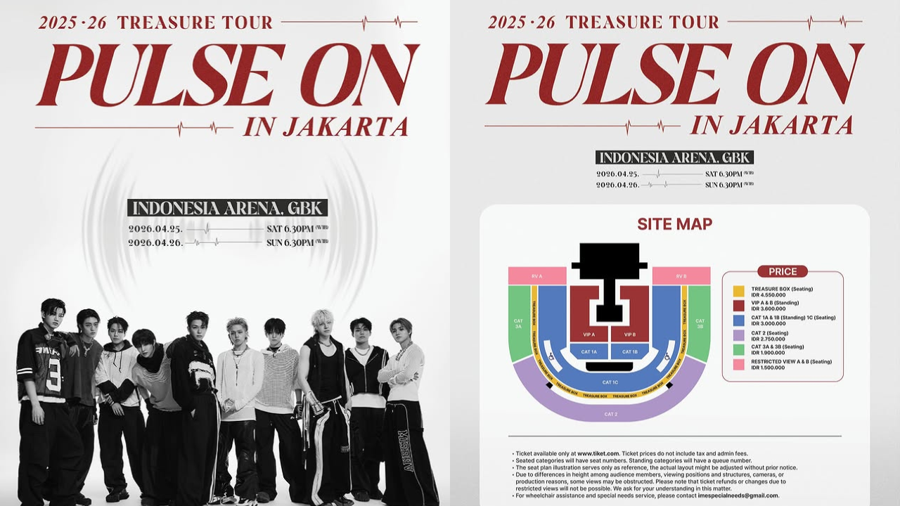 TREASURE PULSE ON Jakarta 2026, 28 Lagu Inti yang Diprediksi Mengunci Panggung Sejak Pembuka