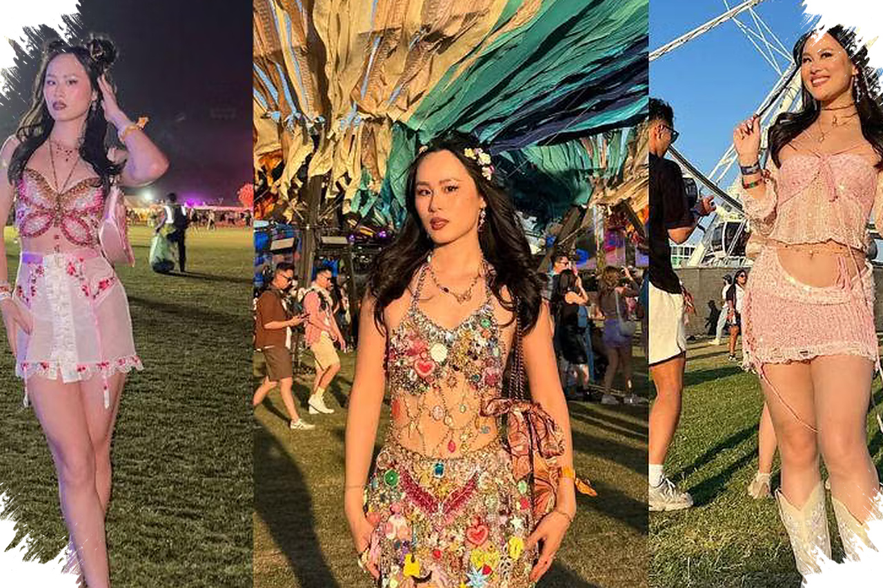 7 OOTD Konser Ala Yuyi Chua Siap ke Coachella, Dari Pink Manis hingga Look Comfy yang Paling Relevan