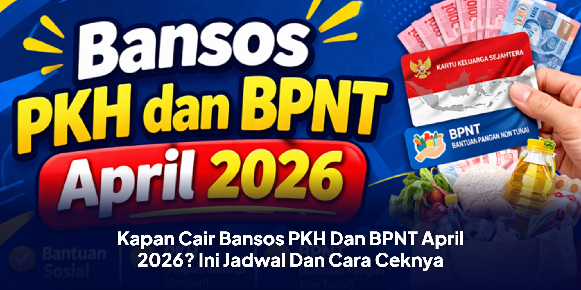 Kemensos Percepat DTSEN Triwulan II 2026, PKH Dan BPNT Didorong Lebih Tepat Sasaran