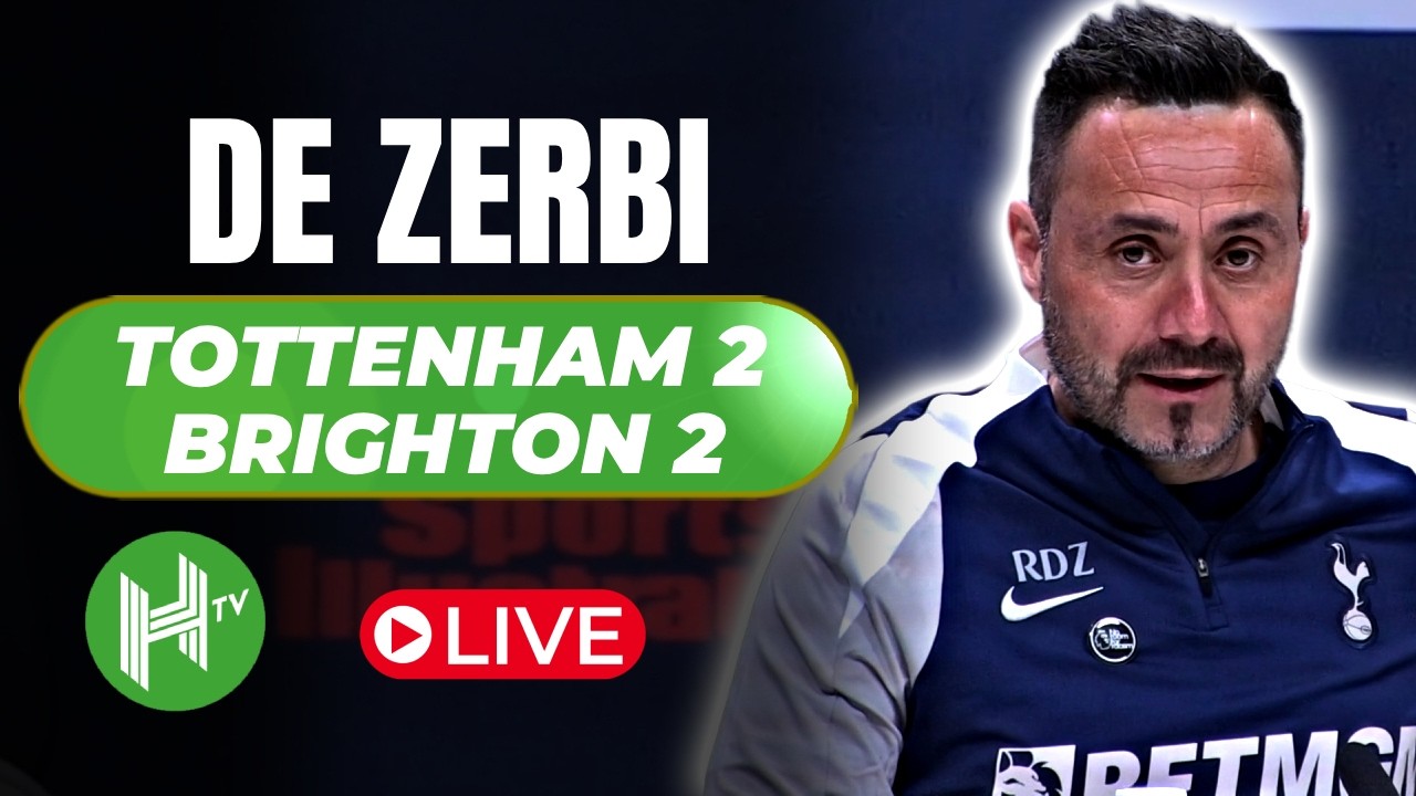 Tottenham Tertahan Brighton 2-2, De Zerbi Murka di Tengah Tren Tanpa Kemenangan Berlanjut