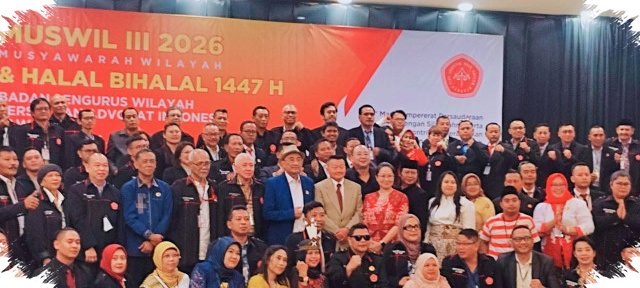 Bambang Rudiyanto Kembali Pimpin PERADIN Jatim, Arah Baru Pengawasan dan Layanan Hukum 2026–2029