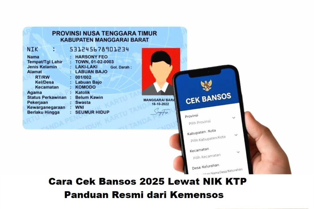 Kemensos Permudah Cek Bansos Lewat NIK KTP, Desil DTSEN Kini Bisa Ditentukan Langsung