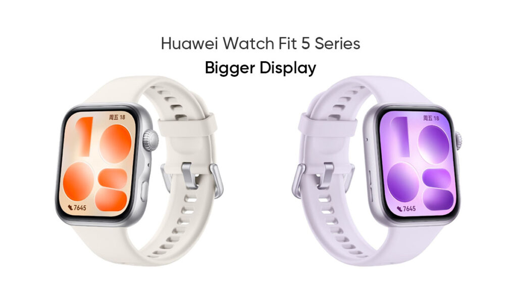 Huawei Watch Fit 5 Series Makin Serius, Layar LTPO Pro Kini Jauh Lebih Luas
