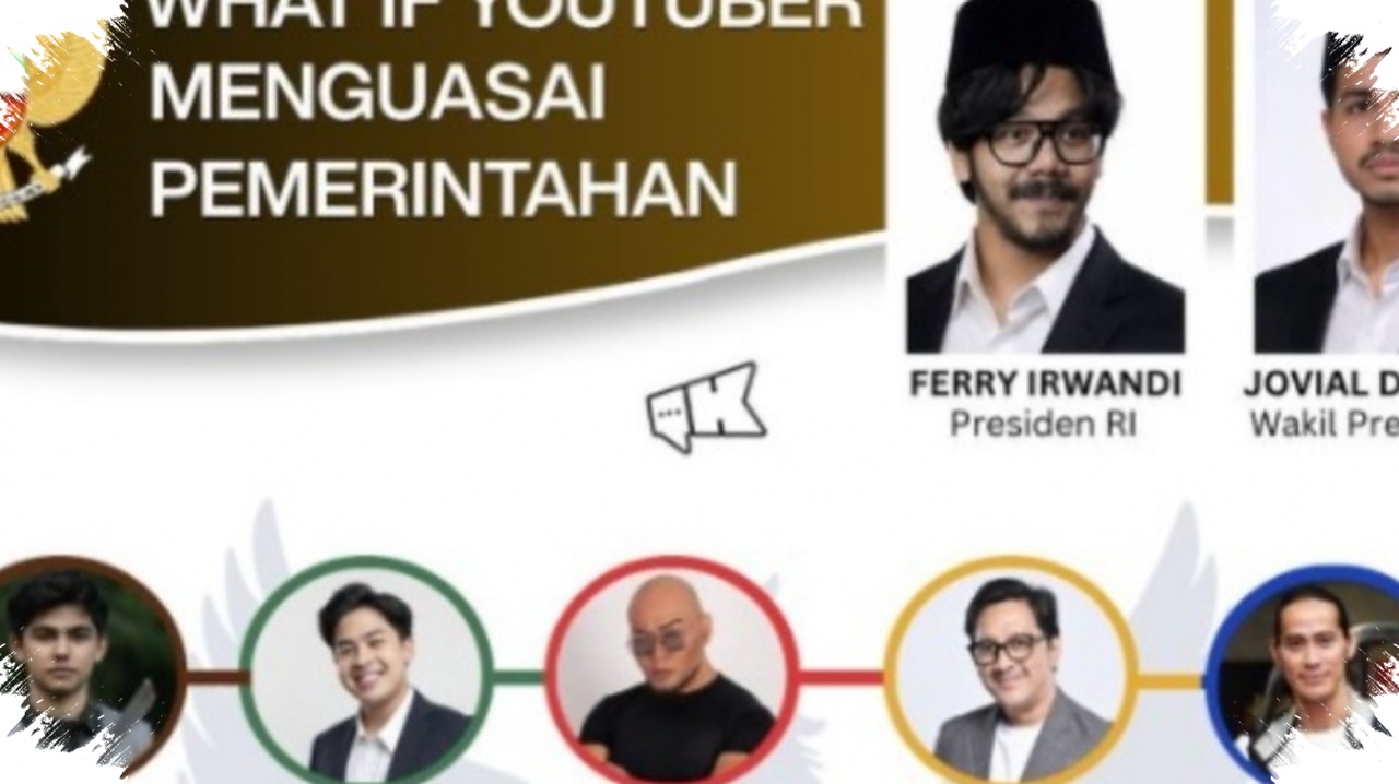 Ferry Irwandi dan Bobon Santoso Berebut Kursi Kepala BGN, Kabinet YouTuber Mulai Memanas