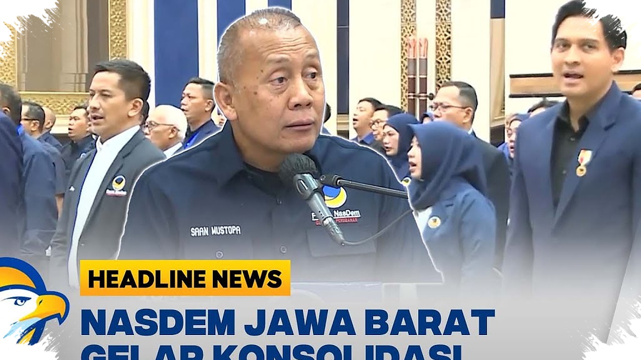 NasDem Jabar Rapatkan Barisan, Soliditas Kader Jadi Kunci Kawal Pembangunan Merata
