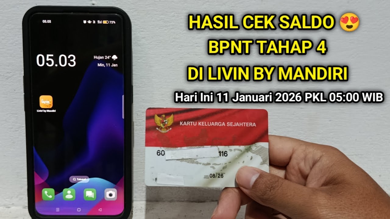 Cara Cek Bansos PKH Dan BPNT April 2026 Tahap 2, Jangan Tunda Sampai Jadwal Lewat!
