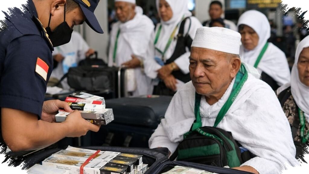 Pulang Haji Diperiksa Bea Cukai, Rp100 Juta dan Rokok Bisa Disita