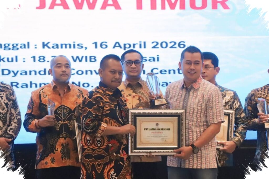 Transformasi Digital Tugu Tirta Berbuah Penghargaan, Priyo Sudibyo Raih PWI Jatim Award 2026