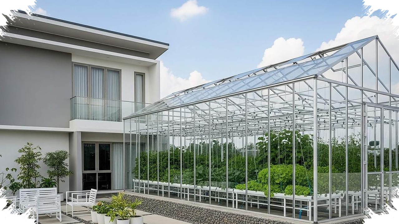8 Inspirasi Rooftop Garden Hidroponik Anti Bocor, Jawaban Cerdas Rumah 2 Lantai Kota Padat