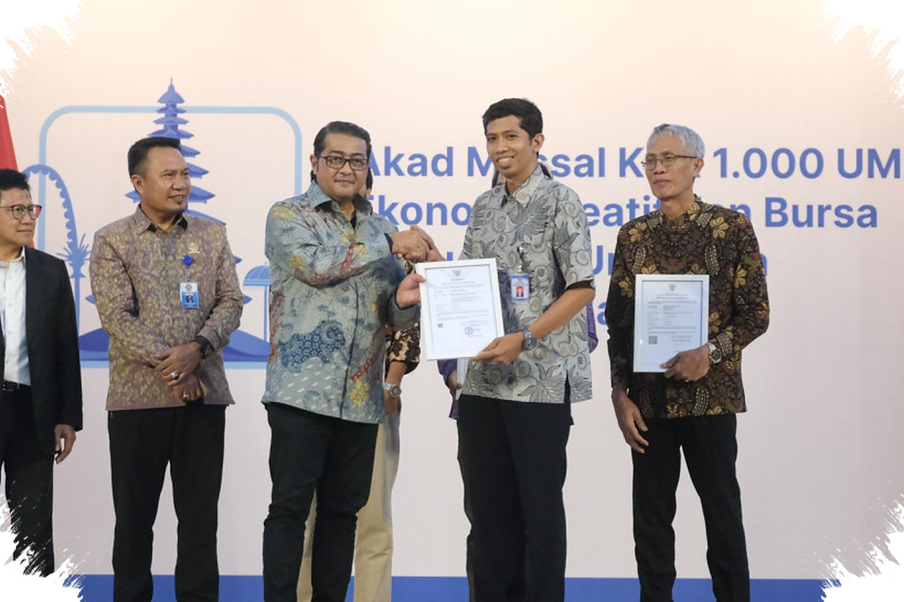 KUR Untuk 1.000 UMKM Ekraf, HKI Kini Bisa Jadi Agunan Pembiayaan