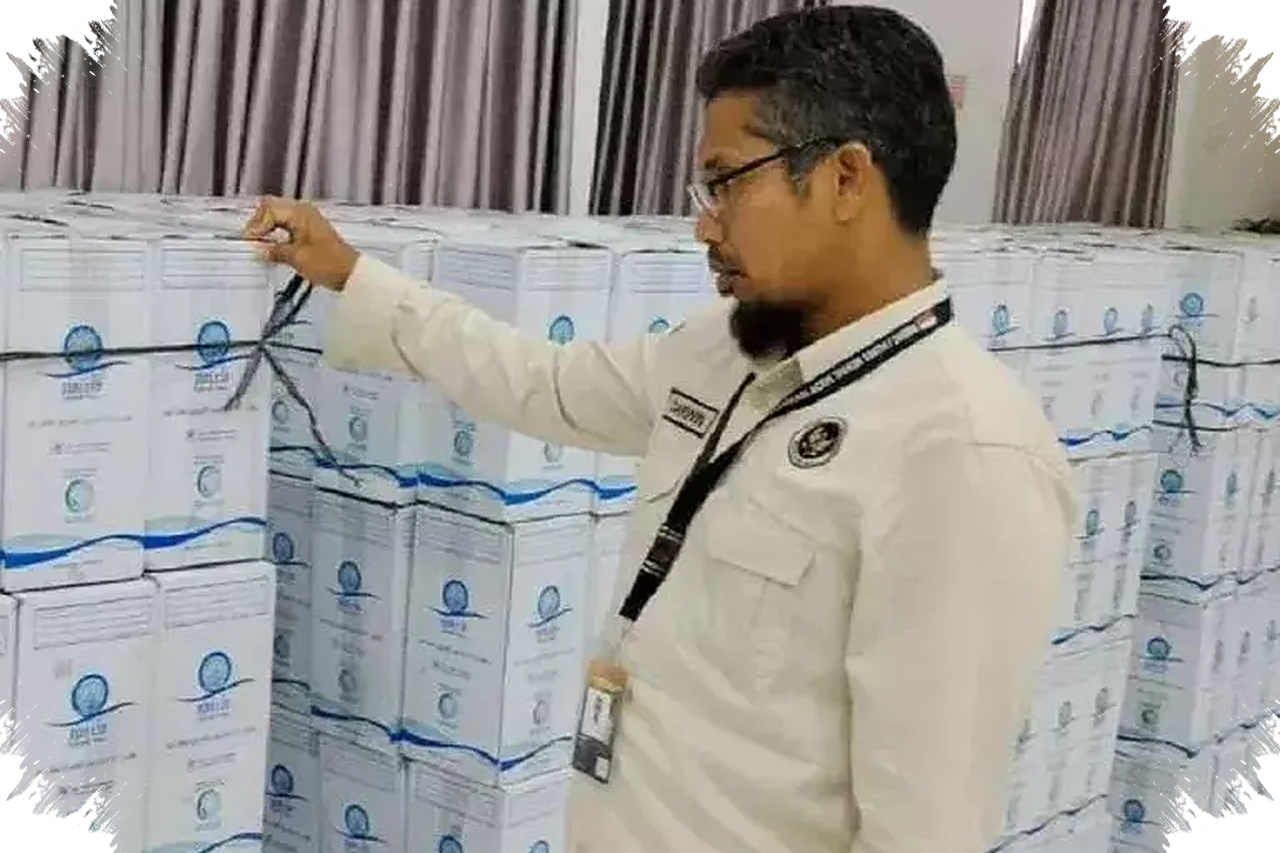 27.130 Liter Zamzam Tiba Di Aceh, 5.426 Jemaah Tinggal Menunggu Pembagian