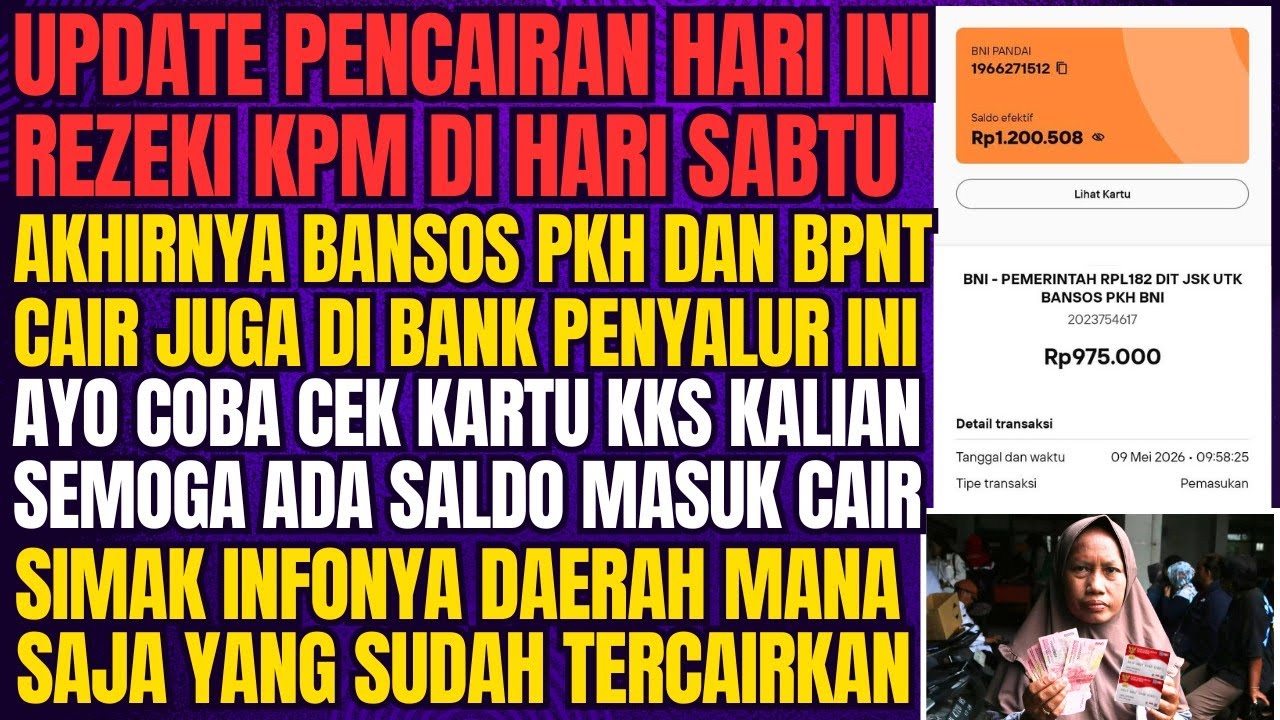 BPNT Mei 2026 Mulai Cair Rp 600 Ribu, Ribuan KPM Baru Masuk Daftar