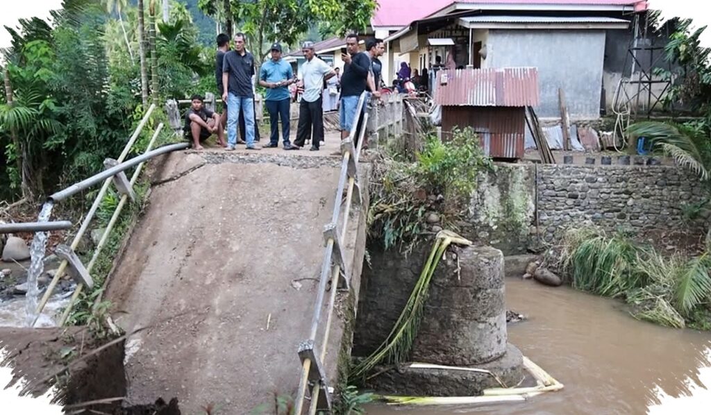 Banjir Tanah Datar Memaksa Posko Darurat Dibuka, Empat Kecamatan Terdampak dan Rumah Warga Rusak
