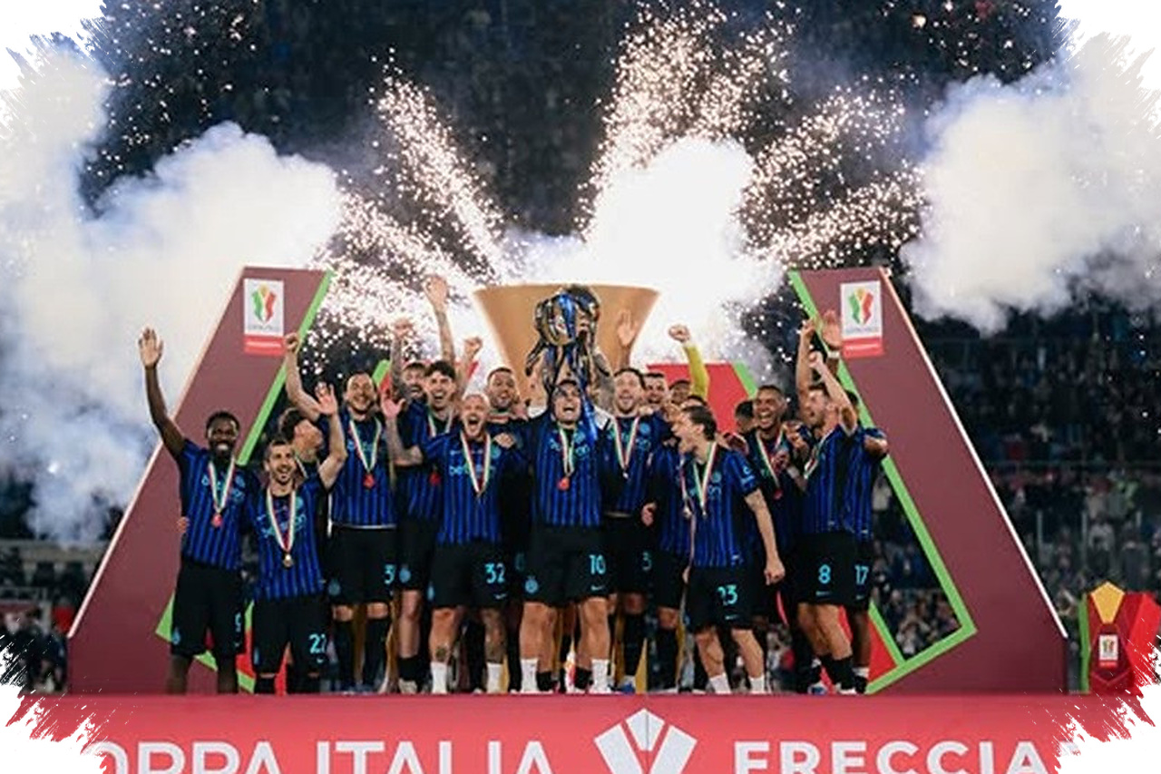 Inter Milan Kunci Double Winner, Lautaro Tenang Pimpin Coppa Italia ke Piala Ke-10